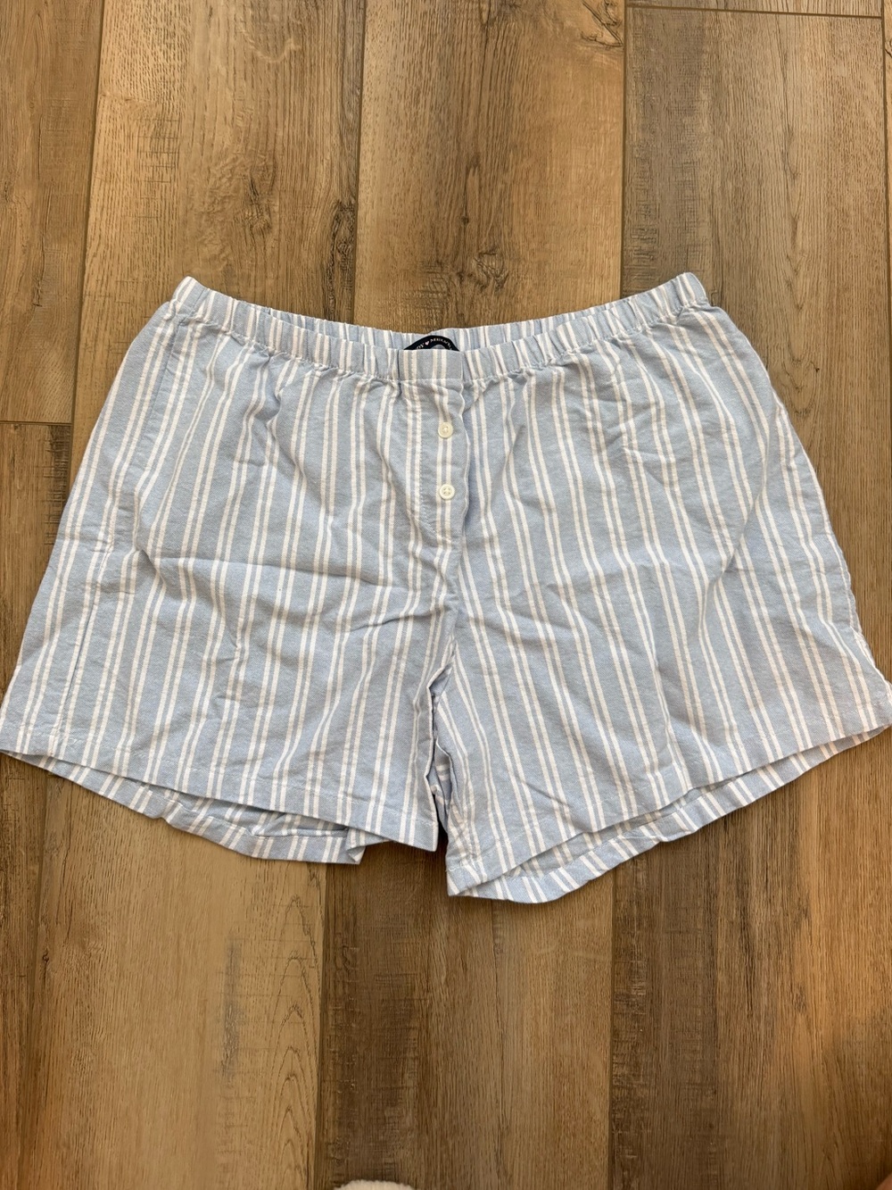 Brandy melville cotton striped boxer shorts